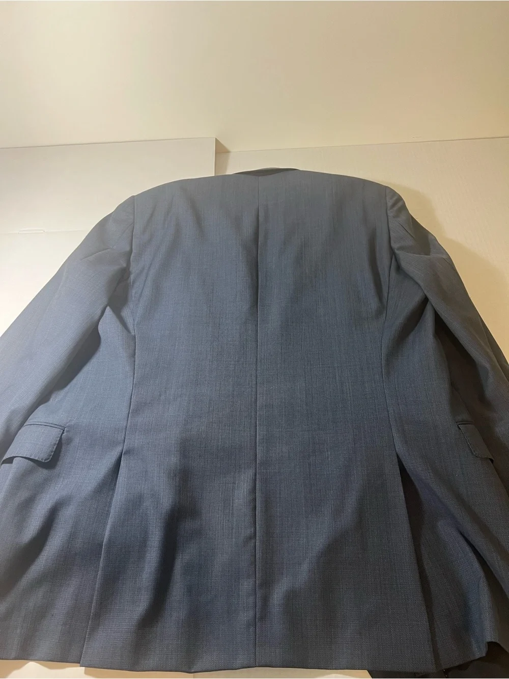 Hart Schaffner Marx Men's Dark Blue Two-Button Sport Coat